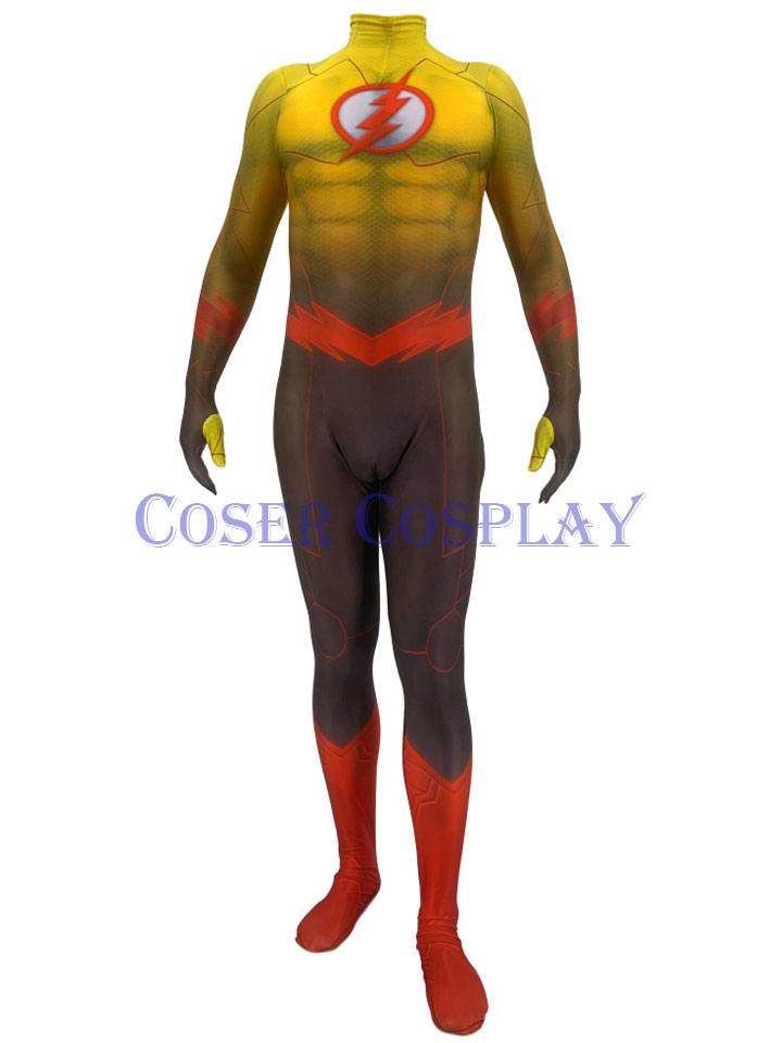 2018 The Flash 2 Halloween Costumes Kids Catsuits 0906